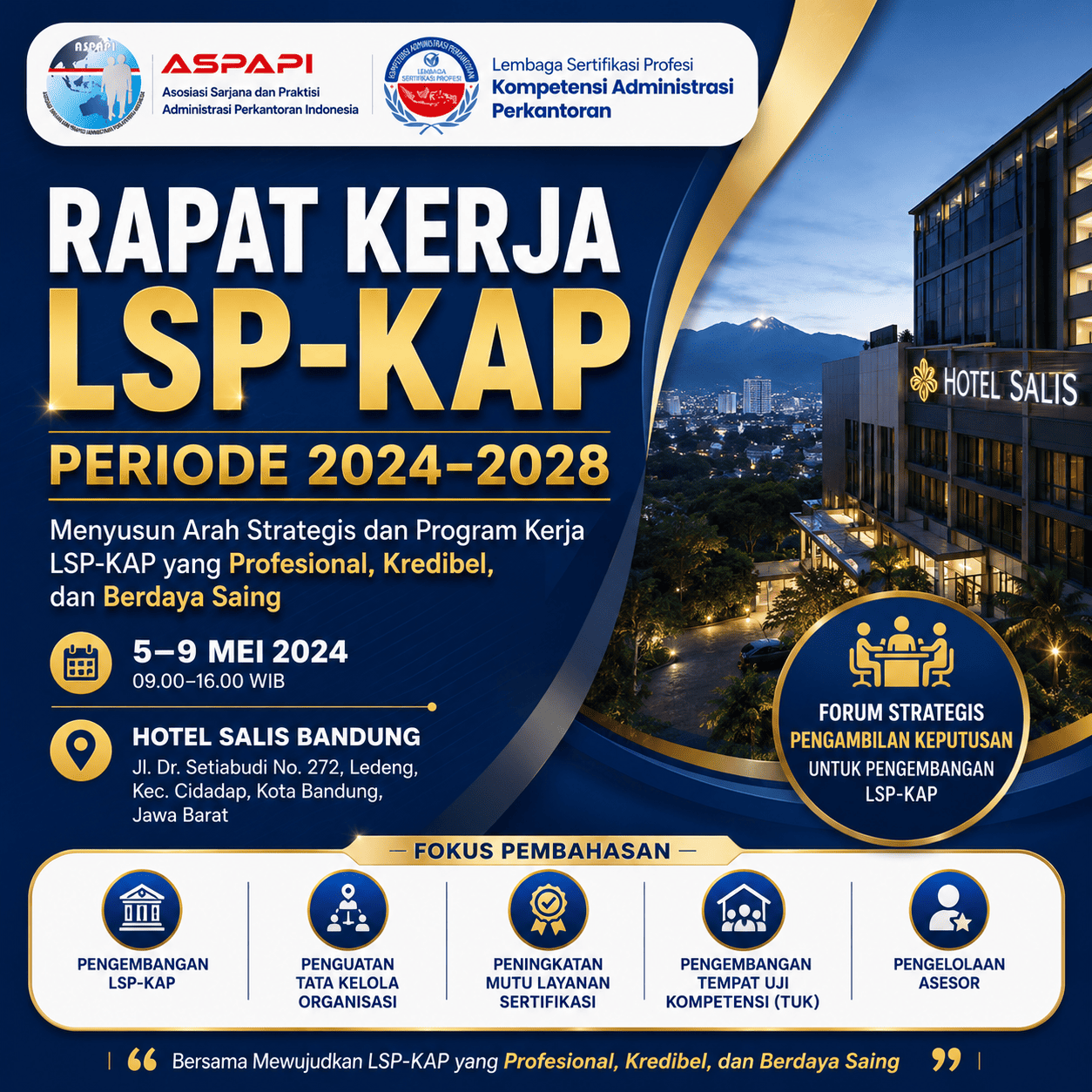 Rapat Kerja LSP-KAP Periode 2024–2028