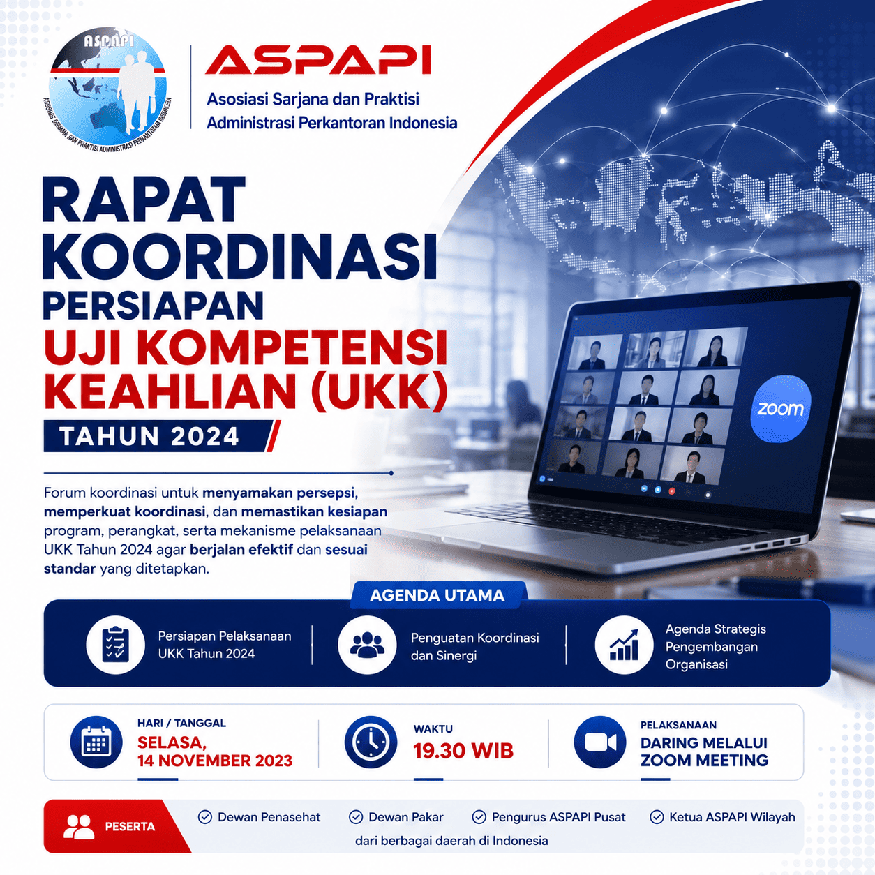 Rapat Koordinasi Persiapan Uji Kompetensi Keahlian (UKK) Tahun 2024